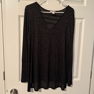 Elegant Black Women's Top